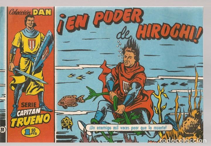 Tebeos: EL CAPIT&Aacute;N TRUENO. N&ordm; 51. EN PODER DE HIROCHI. FACSIMIL. EDICIONES B. (ST/A5) - Foto 1