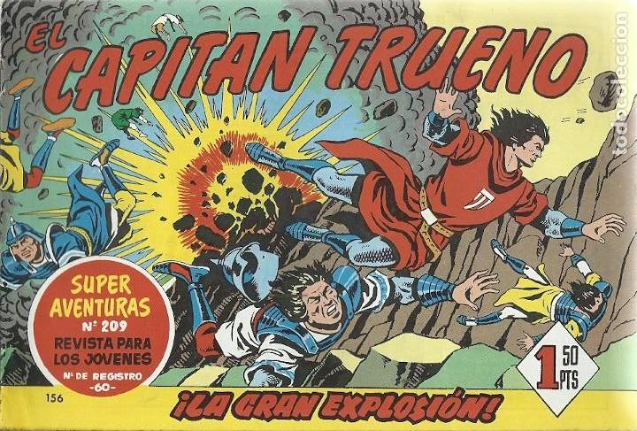 Tebeos: EL CAPITAN TRUENO N&ordm; 156 LA GRAN EXPLOSION - Foto 1