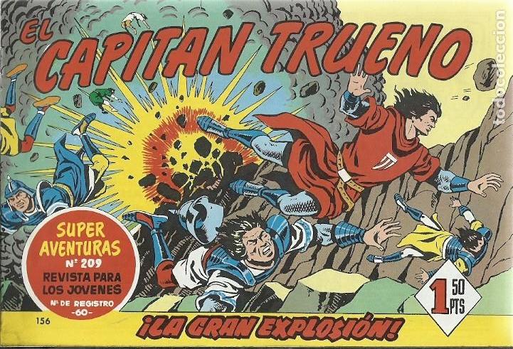 Tebeos: EL CAPITAN TRUENO N&ordm; 156 LA GRAN EXPLOSION - Foto 1