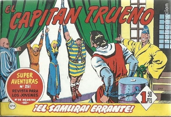 Tebeos: EL CAPITAN TRUENO N&ordm; 174 EL SAMURAI ERRANTE - Foto 1