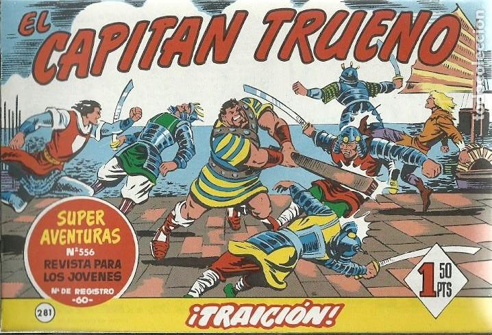 Tebeos: EL CAPITAN TRUENO N&ordm; 281 TRAICION - Foto 1