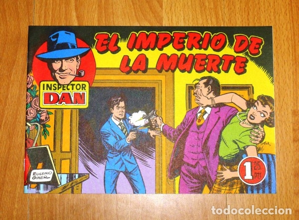 Tebeos: INSPECTOR DAN. N&ordm; 26 : El imperio de la muerte. - Ed. facs&iacute;mil - Foto 1