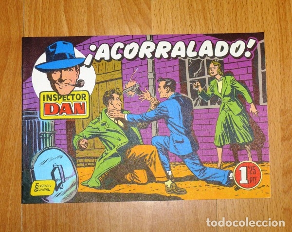 Tebeos: INSPECTOR DAN. N&ordm; 27 : Acorralado. - Ed. facs&iacute;mil - Foto 1