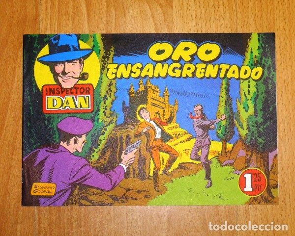 Tebeos: INSPECTOR DAN. N&ordm; 28 : Oro ensangrentado. - Ed. facs&iacute;mil - Foto 1