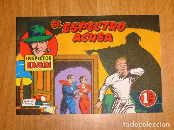 Tebeos: INSPECTOR DAN. N&ordm; 29 : El espectro acusa. - Ed. facs&iacute;mil - Foto 1