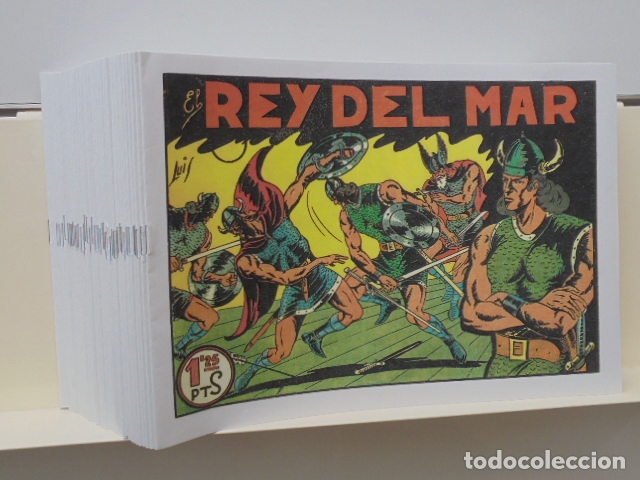 Tebeos: EL REY DEL MAR COMPLETA 46 NUMS. - REEDICION - Foto 1