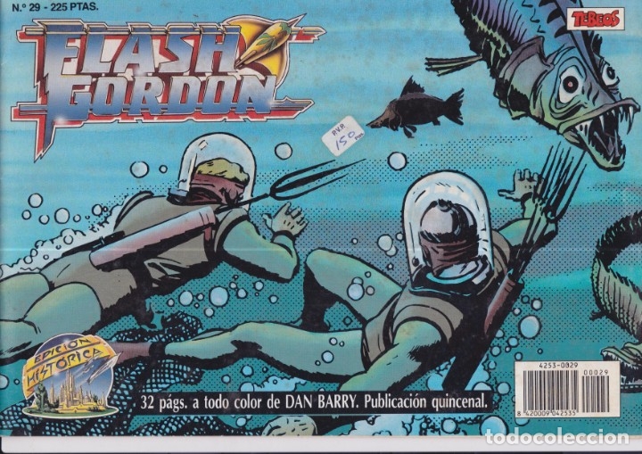 Tebeos: FLASH GORDON N&ordm; 29. Pedido m&iacute;nimo en c&oacute;mics: 4 unidades - Foto 1
