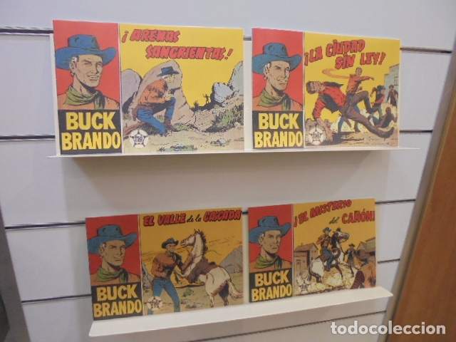 Tebeos: BUCK BRANDO COMPLETA 4 NUM. REEDICION 2019 - Foto 1