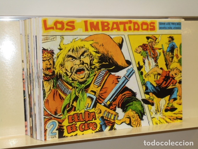 Tebeos: LOS IMBATIDOS COMPLETA 23 NUM. REEDICION 2019 - Foto 1
