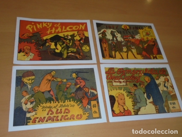 Tebeos: PINKY EL HALCON COMPLETA 4 N&Uacute;M. REEDICION - Foto 1