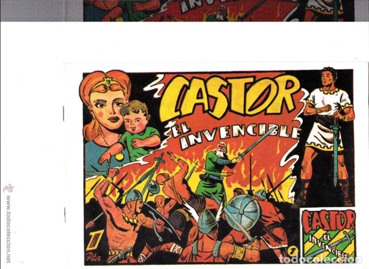 Tebeos: Castor el invencible reedicion - Foto 1