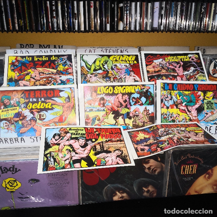 Tebeos: lote 8 tebeos tarzan,fascimil - Foto 1