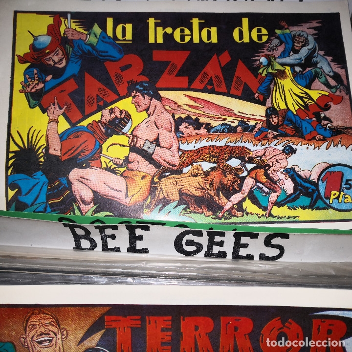 Tebeos: lote 8 tebeos tarzan,fascimil - Foto 2