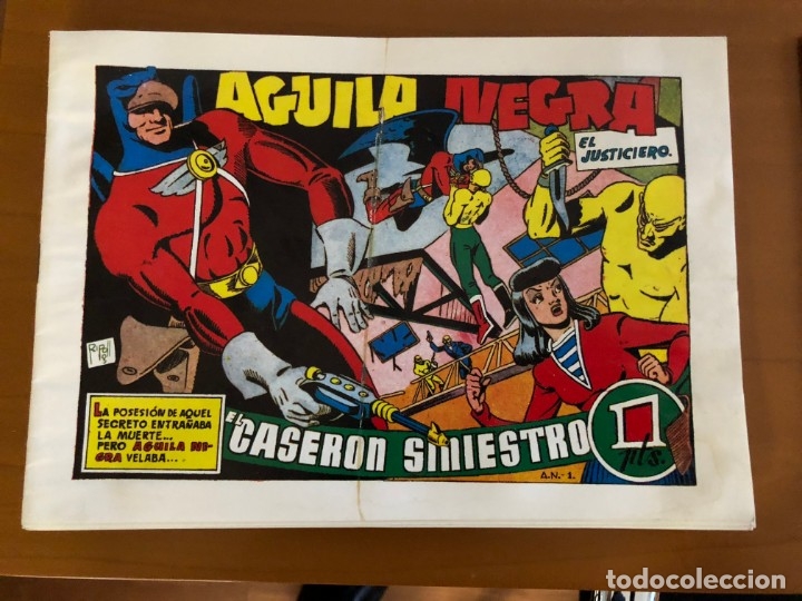 Tebeos: aguila negra completa 8 numeros - Foto 1