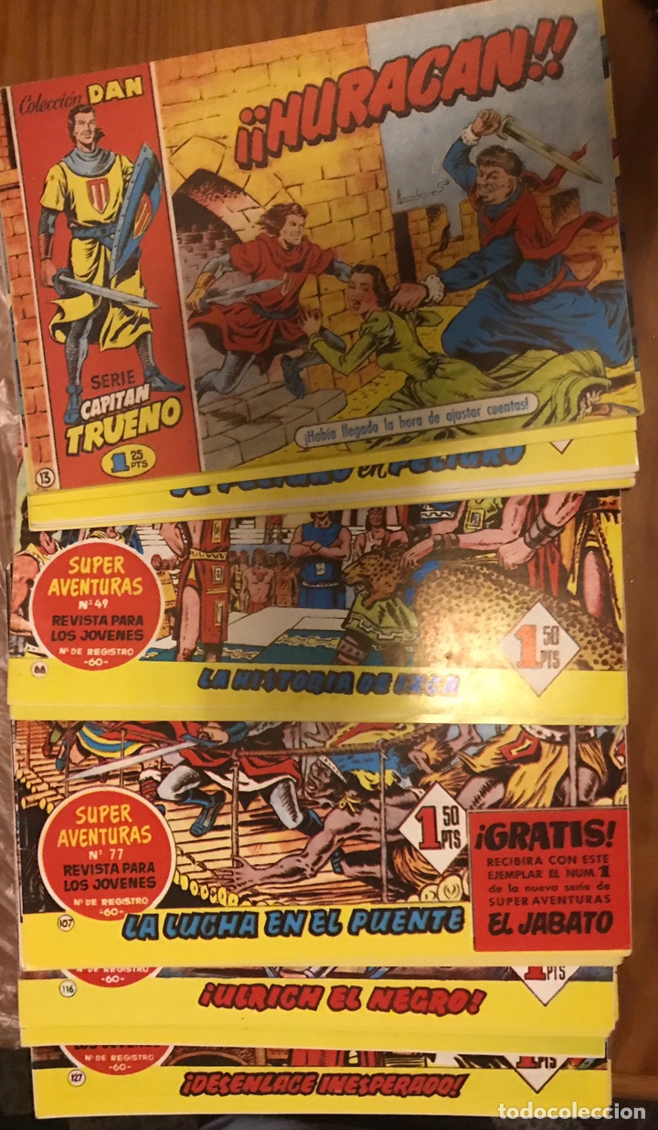 Tebeos: Lote 43 comics de El capitan trueno en facimil - Foto 1