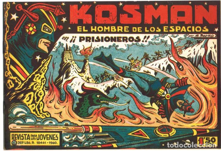 Tebeos: KOSMAN, EL HOMBRE DE LOS ESPACIOS. N&ordm; 6. - Foto 1
