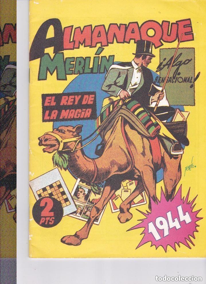 Tebeos: Almanaque Merlin 1944 -reedicion - Foto 1