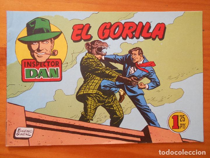 Tebeos: INSPECTOR DAN N&ordm; 53 - EL GORILA - REEDICION - FACSIMIL (Z) - Foto 1