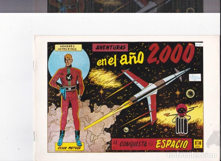 Tebeos: HOMBRES INTREPIDOS-aventuras en el a&ntilde;o 2000-reedicion- - Foto 1