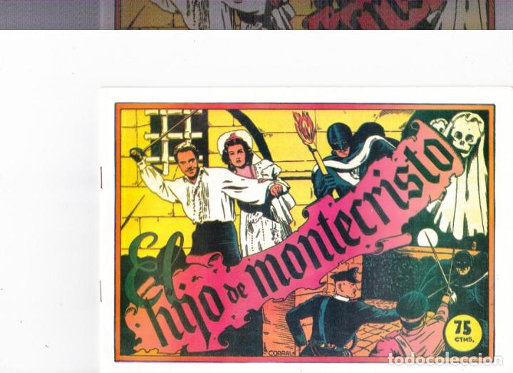 Tebeos: EL HIJO DE MONTECRISTO-reedicion- - Foto 1