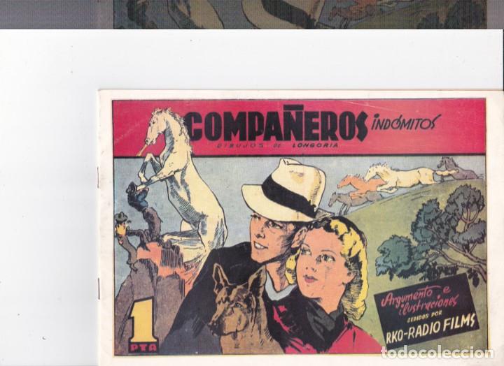 Tebeos: COMPA&Ntilde;EROS INDOMITOS-reedicion- - Foto 1