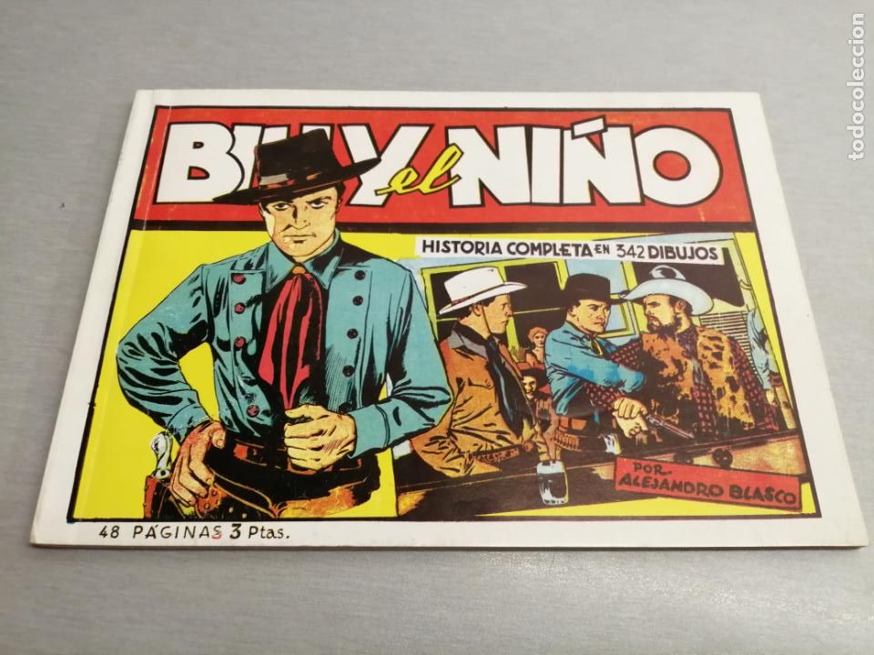 Tebeos: BILLY EL NI&Ntilde;O / ALEJANDRO BLASCO / EDICI&Oacute;N FACS&Iacute;MIL - Foto 1