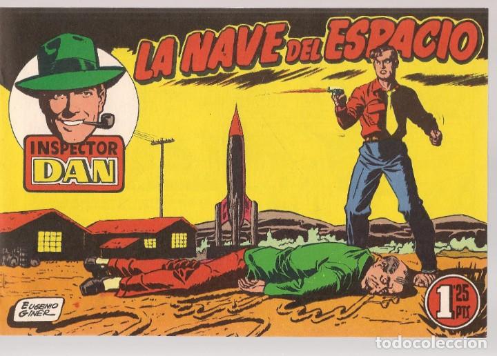 Tebeos: INSPECTOR DAN. N&ordm; 69. LA NAVE DEL ESPACIO.  (FACSIMIL) EDICIONES B. (RF.MA) C/14 - Foto 1