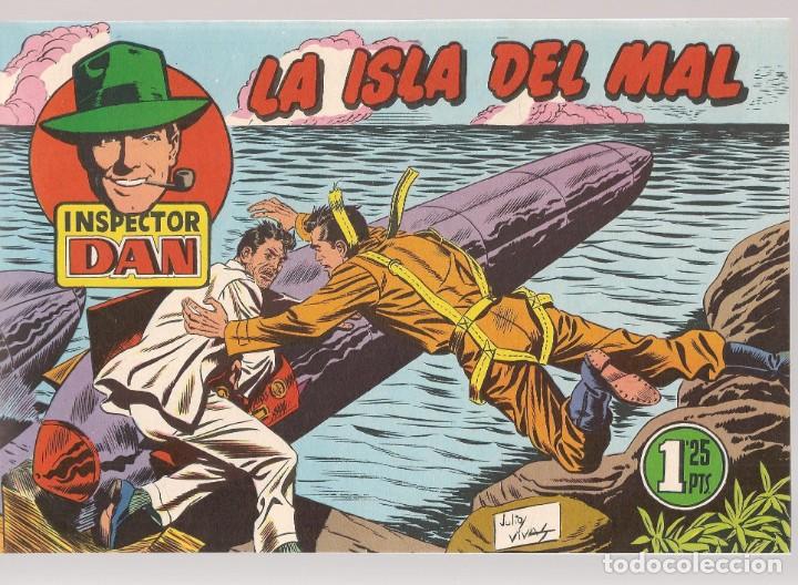 Tebeos: INSPECTOR DAN. N&ordm; 71. LA ISLA DEL MAL.  (FACSIMIL) EDICIONES B. (RF.MA) C/14 - Foto 1