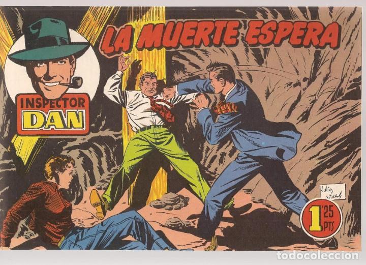 Tebeos: INSPECTOR DAN. N&ordm; 72. LA MUERTE ESPERA.  (FACSIMIL) EDICIONES B. (RF.MA) C/14 - Foto 1