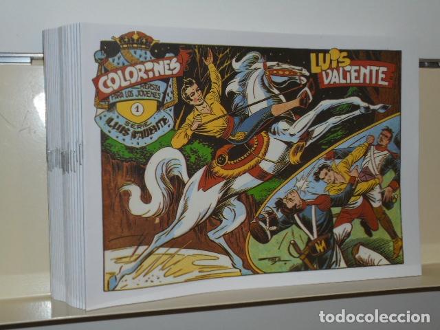 Tebeos: LUIS VALIENTE COMPLETA 24 NUM. - REEDICION - Foto 1