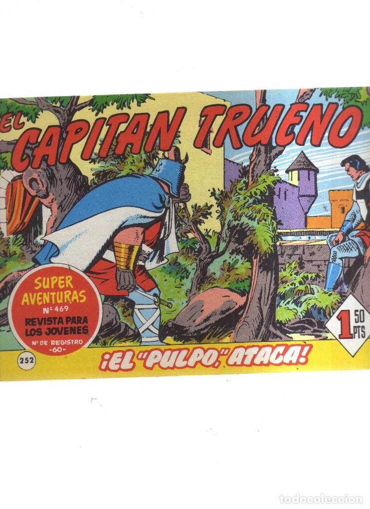 Tebeos: EL CAPINTAN TRUENO N,252 EL PULPO ATACA - Foto 1