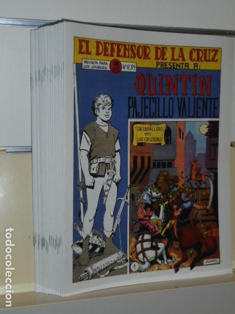 Tebeos: QUINTIN PAJECILLO VALIENTE COMPLETA 23 NUM. REEDICION - Foto 1