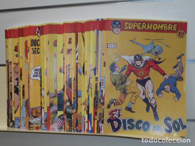 Tebeos: SUPERHOMBRE COMPLETA 68 NUMEROS REEDICION - Foto 1