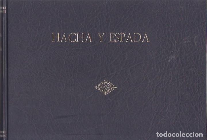 Tebeos: HACHA Y ESPADA REEDICI&Oacute;N COMPLETA EN DOS TOMOS - Foto 1