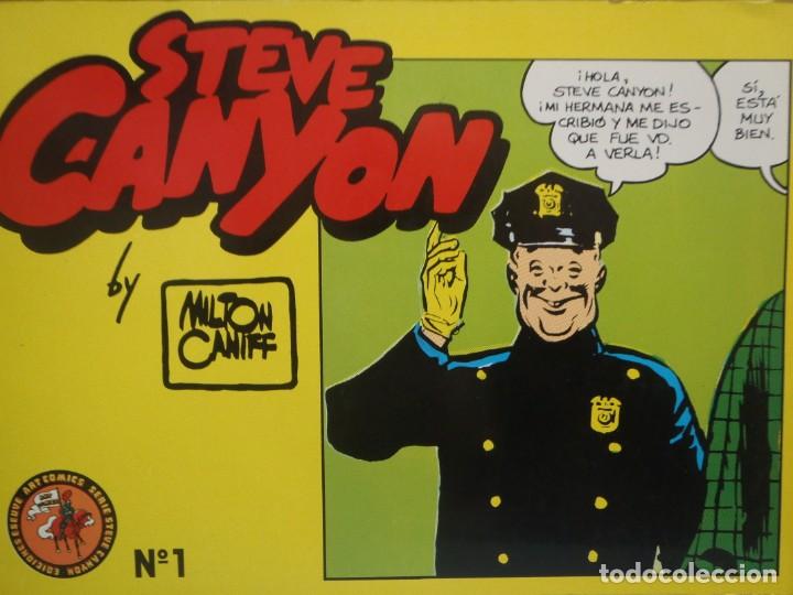 Tebeos: STEVE CANYON N&ordm; 1 - ED. ART COMICS - Foto 1