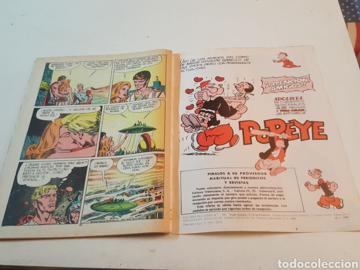 Tebeos: Comic Colosos del comic N&deg; 34 Flash Gordon La estacion de Mercurio - Foto 3