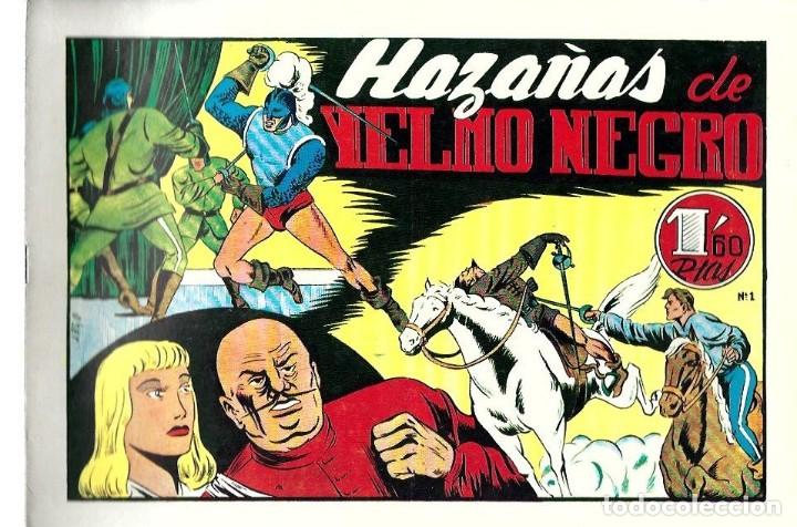 Tebeos: yelmo negro, reedici&oacute;n, completa 14 n&uacute;meros - Foto 1