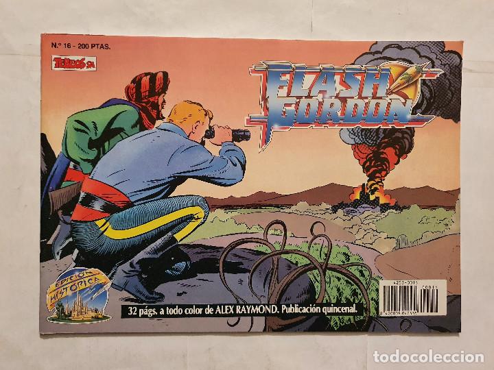 Tebeos: FLASH GORDON # 16 (EDICION HISTORICA) - TEBEOS S.A. (EDICIONES B) - 1990 - Foto 1