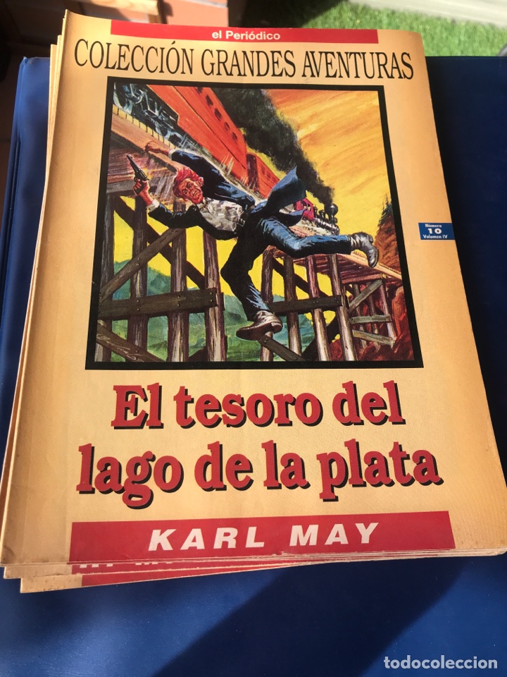 Tebeos: El tesoro del lago de la plata Karl May - Foto 1