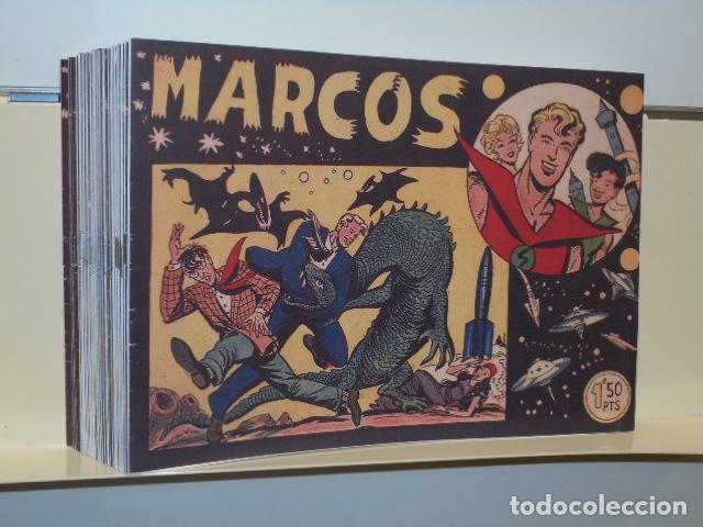 Tebeos: MARCOS COMPLETA 30 NUM. REEDICION - Foto 1