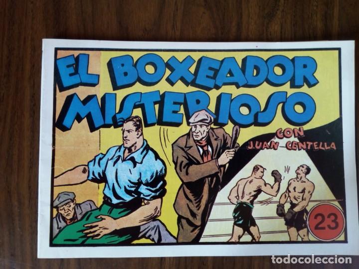 Tebeos: Juan Centella N&ordm; 23. El Boxeador Misterioso - Foto 1
