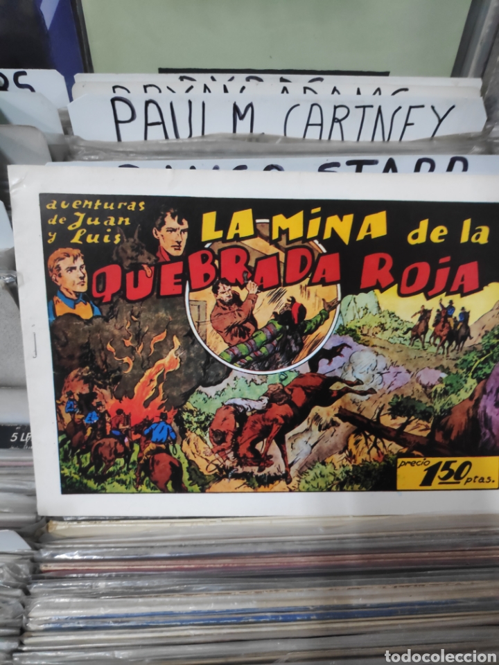 Tebeos: Aventuras de Juan y Luis l&aacute; mina de la quebrada roja - Foto 1