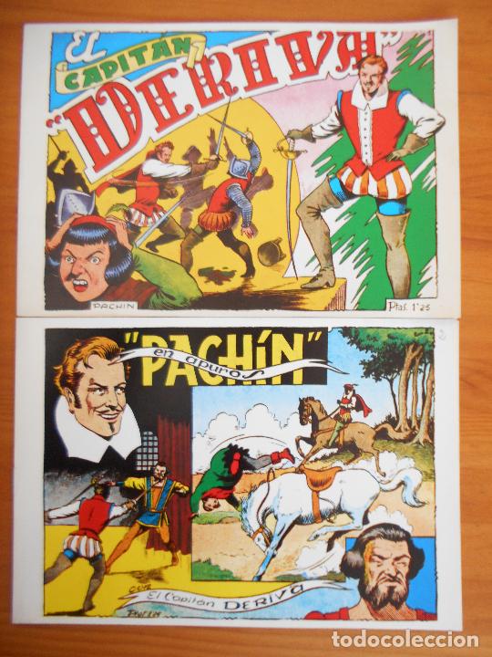 Tebeos: EL CAPITAN DERIVA - COMPLETA - 10 NUMEROS - FACSIMIL REEDICION (FF) - Foto 2
