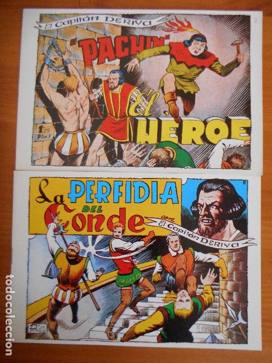 Tebeos: EL CAPITAN DERIVA - COMPLETA - 10 NUMEROS - FACSIMIL REEDICION (FF) - Foto 5