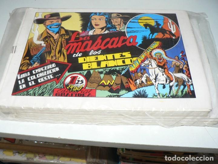 Tebeos: COLECCION COMPLETA LA MASCARA DE LOS DIENTES BLANCOS - Foto 1