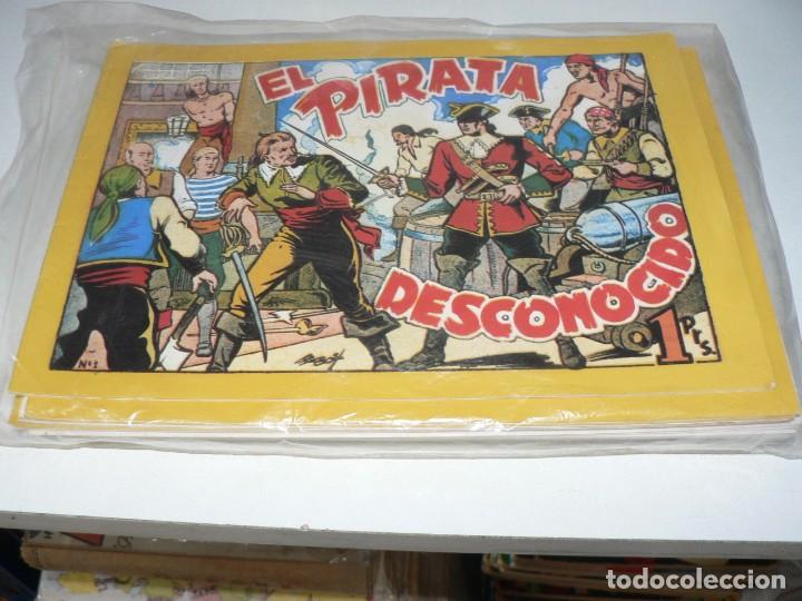 Tebeos: COLECCION COMPLETA EL PIRATA DESCONOCIDO - Foto 1