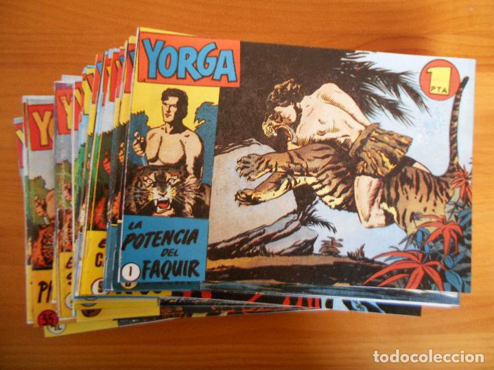 Tebeos: YORGA - COMPLETA - NUMEROS 1 A 42 - REEDICION (FD) - Foto 1