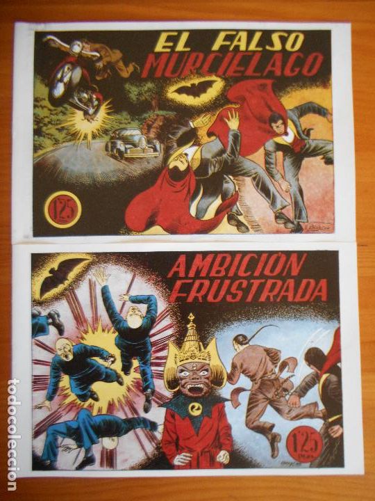 Tebeos: EL MURCIELAGO COMPLETA - 6 NUMEROS - REEDICION FACSIMIL (A) - Foto 4