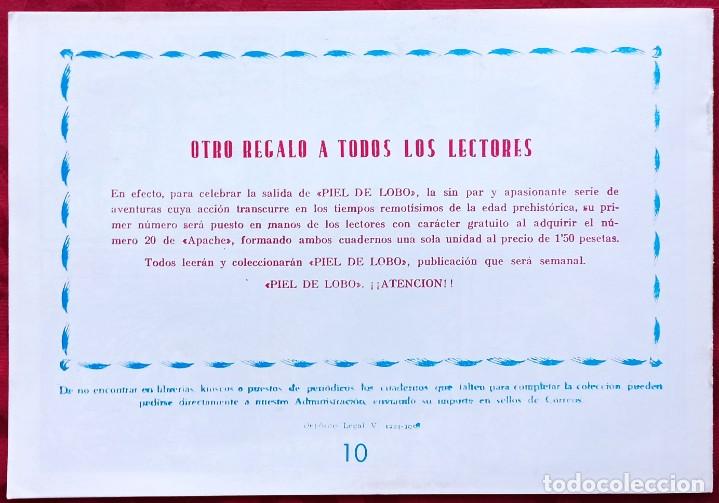 Tebeos: APACHE - EL CERCO - N&ordm; 10 - Buen estado de conservacion - Foto 3