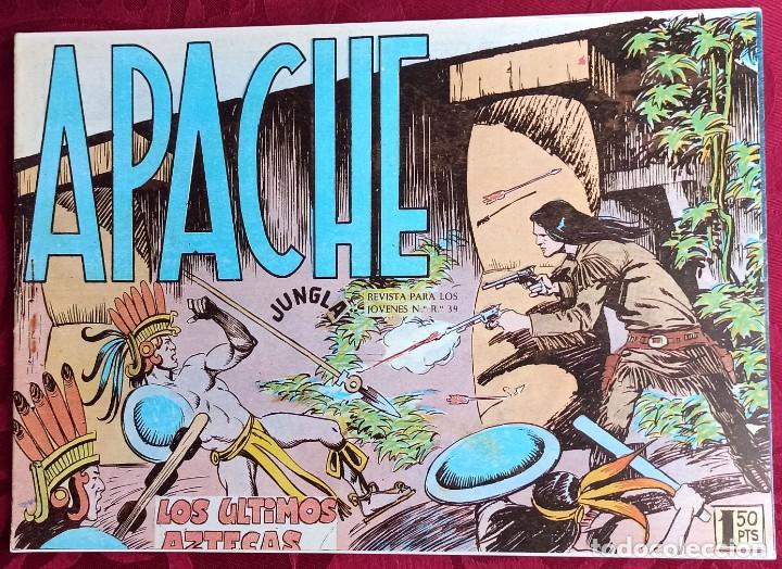 Tebeos: Apache - N&uacute;m. 49 - Los ultimos Aztecas - Editorial Maga - Foto 1